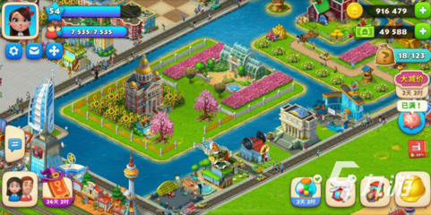 游樂場俱樂部女孩游戲 手機上的多彩樂園體驗